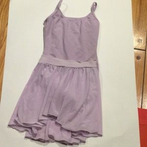Two Piece Girls Ballet outfit Lavender